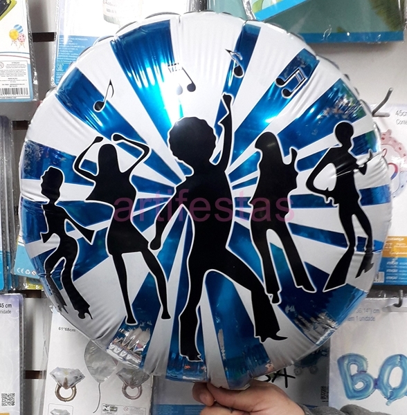 Balão Foil Kit com 2 Varais de 5 balões Celebrate. por R$19,90
