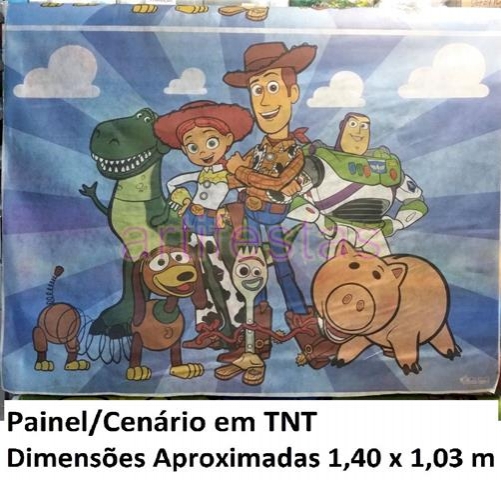 Painel/Cenário em TNT temática Boteco tamanho 1,40mts x 1,03 mts por R$19,90