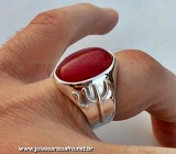 - Anel Pomba Gira - Pedra DOLOMITA -