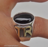 Anel Pedra Onix - EX TRANCA RUA -