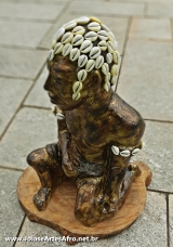 BUSTO ESU BARA EM ARGILA 