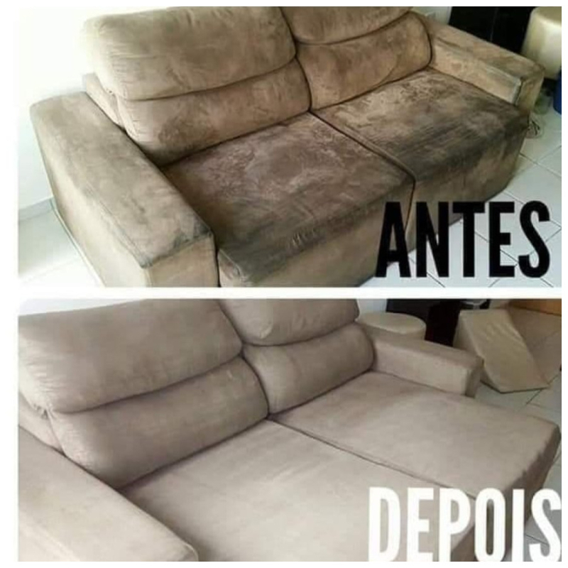  Limpeza de sof� a seco em Maring� 