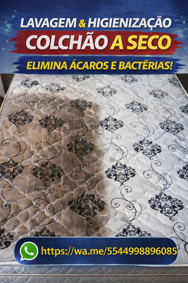  Limpeza Higieniza��o Colch�o Conjunto Habitacional Renato Ungari em Marialva