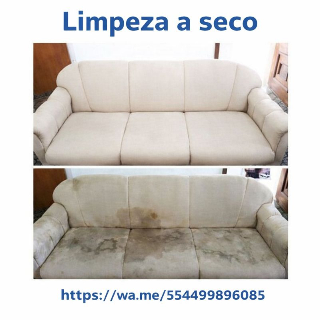  Limpeza de sof� a seco em Maring�