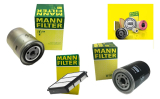 KIT FILTROS PREMIUM MARCA MANN (AR+�LEO+COMBUST�VEL) AT� 2008/2013
