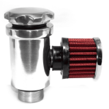 RESPIRO DE �LEO EM ALUMINIO COM FILTRO VERMELHO RC043VM