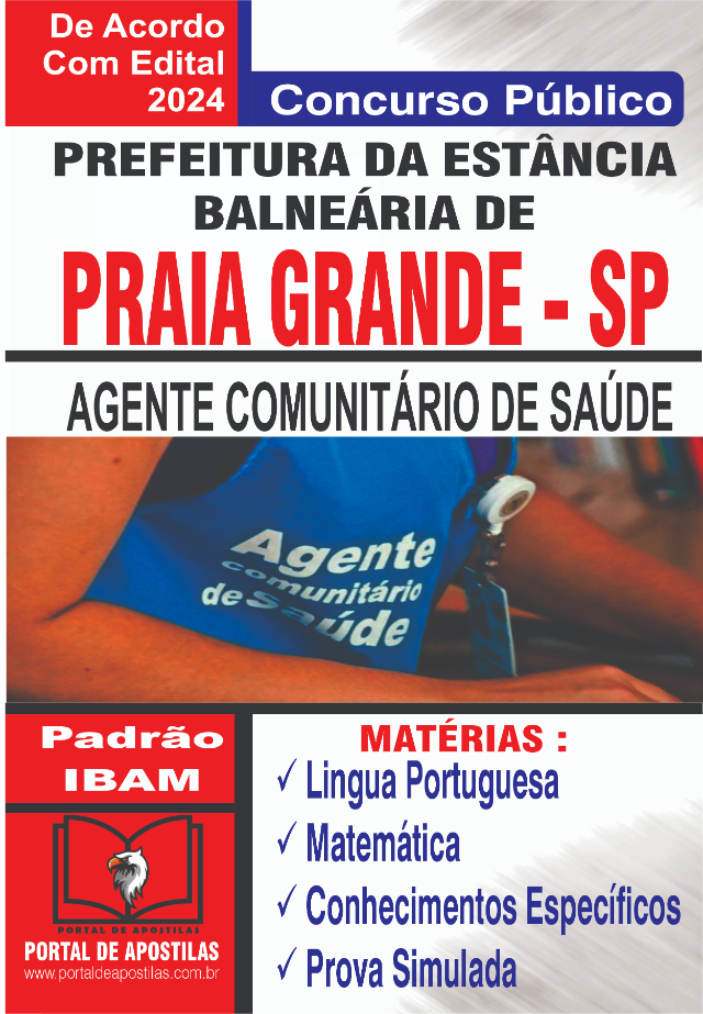 Apostila Da Prefeitura De Praia Grande Agente Comunitrio De Sade 