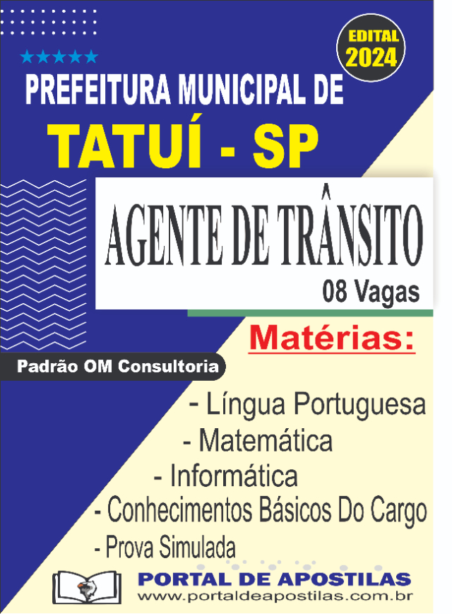 Apostila Da Prefeitura De Tatu Agente De Trnsito