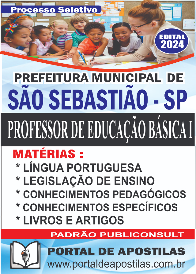 Apostila Da Prefeitura De So Sebastio Professor De Educao Bsica I