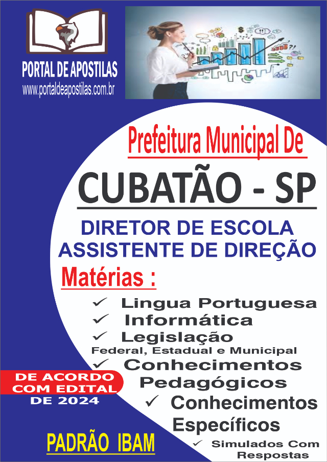 Apostila Da Prefeitura De Cubato Diretor De Escola