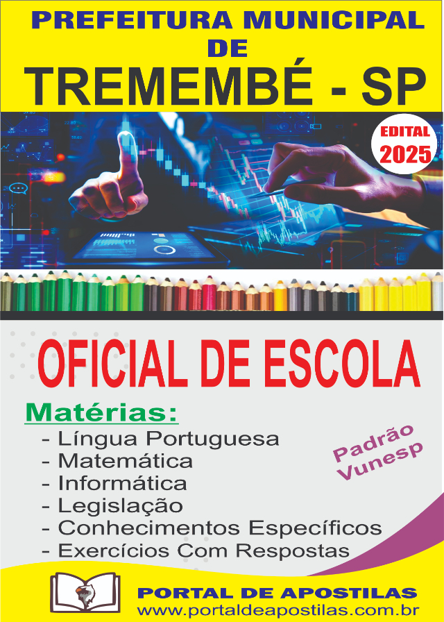 Apostila Da Prefeitura De Trememb Oficial De Escola