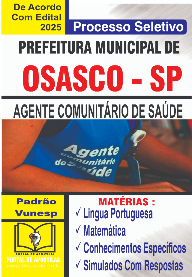 Apostila Da Prefeitura De Osasco Agente Comunitrio de Sade