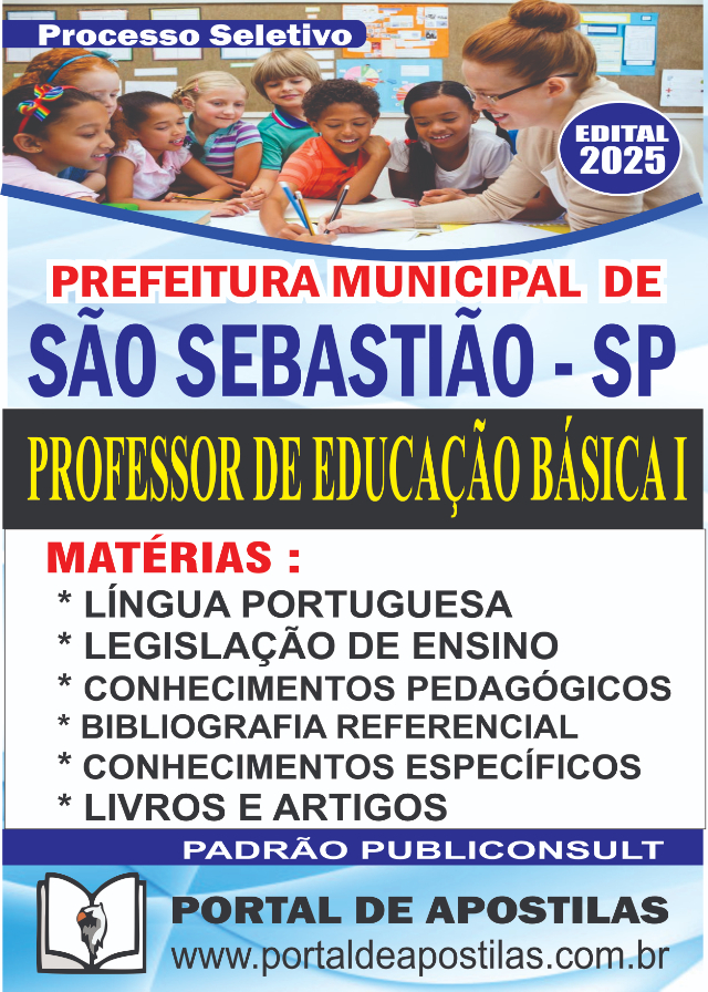 Apostila Da Prefeitura De So Sebastio Professor De Educao Bsica I