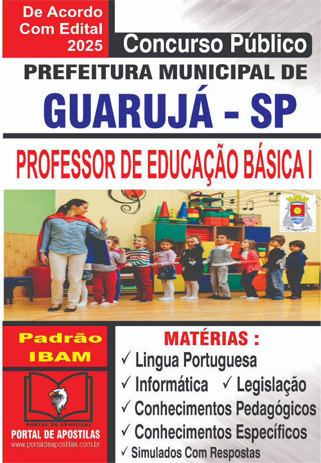 Apostila Da Prefeitura De Guaruj Professor De Educao Bsica I