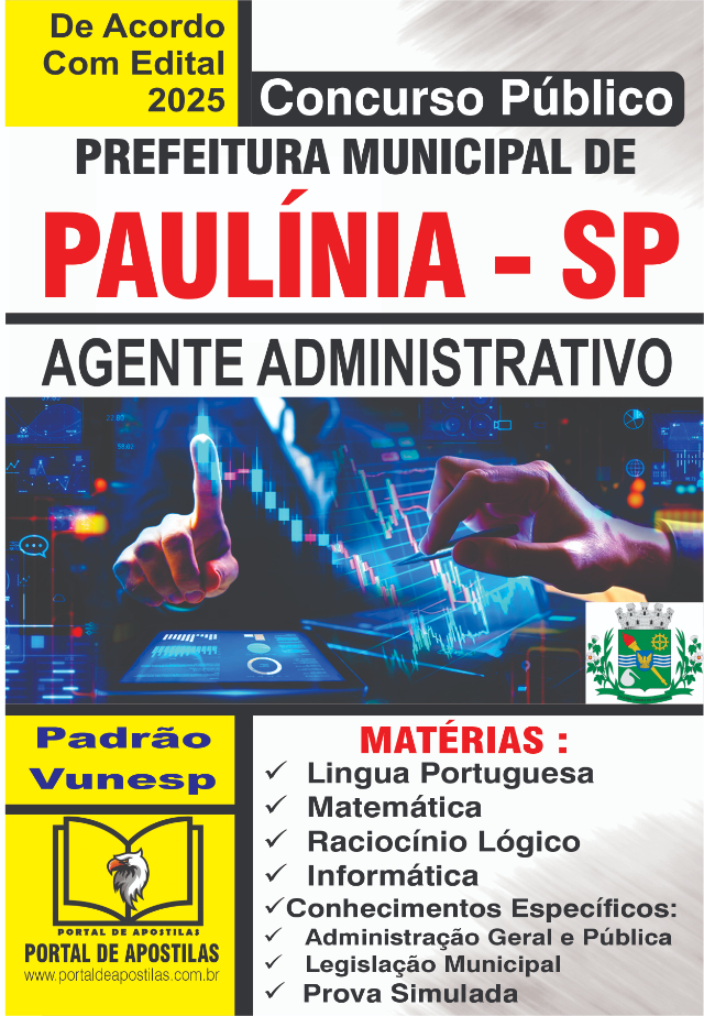 Apostila Da Prefeitura De Paulnia Agente Administrativo