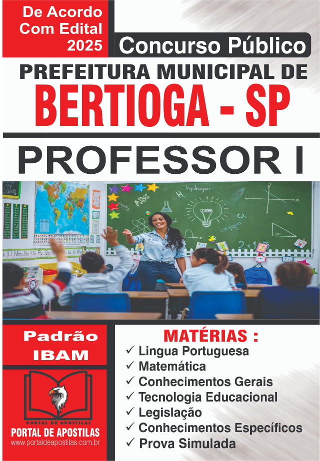 Apostila Da Prefeitura De Bertioga Professor De Educao Bsica I