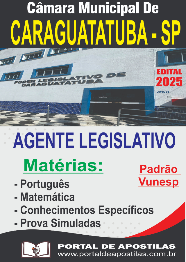 Apostila Da Cmara De Caraguatatuba Agente Legislativo
