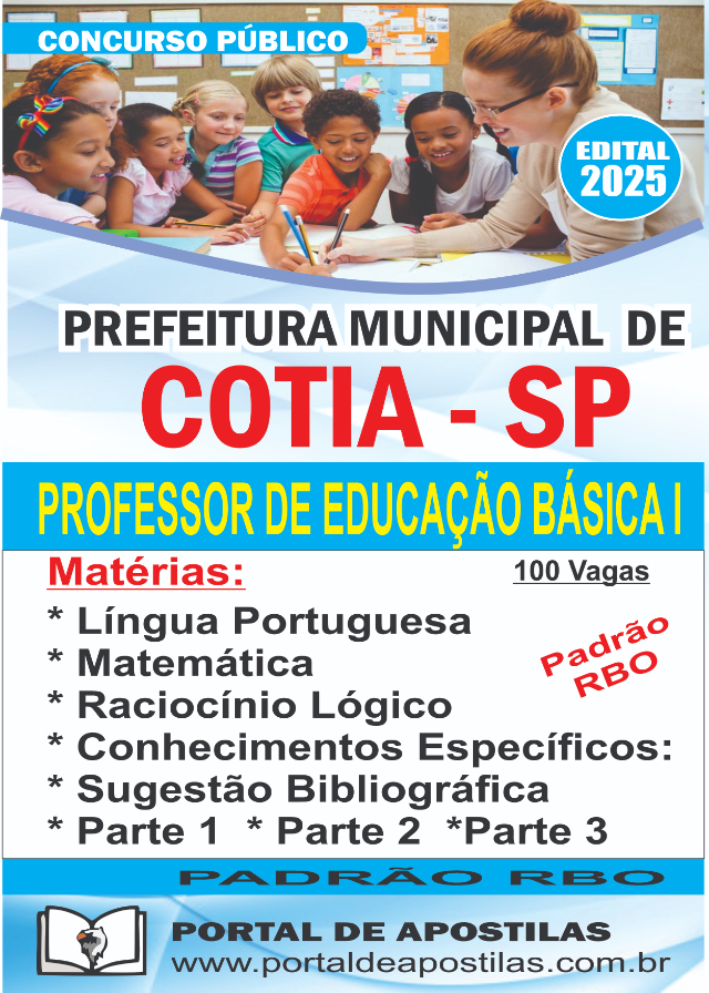 Apostila Da Prefeitura De Cotia Professor PEB I