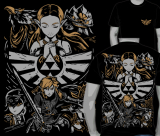 Camiseta The Legend of Zelda - Link (Costas)