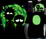 Camiseta R. & M. Neon