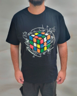 Camiseta Cubo - Neon