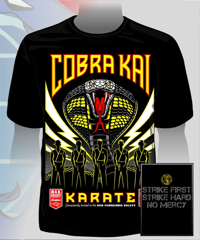Camiseta Cobra - Personagens