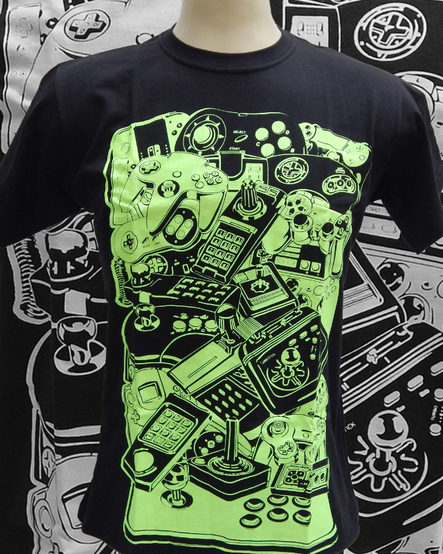 Camiseta - CONTROLES NEON