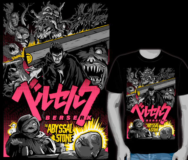 Camiseta Berserk - Abyssal Stone