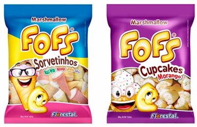 Marshmallow Fofs Sorvetinho 320G - Florestal - Mercadoce - Doces