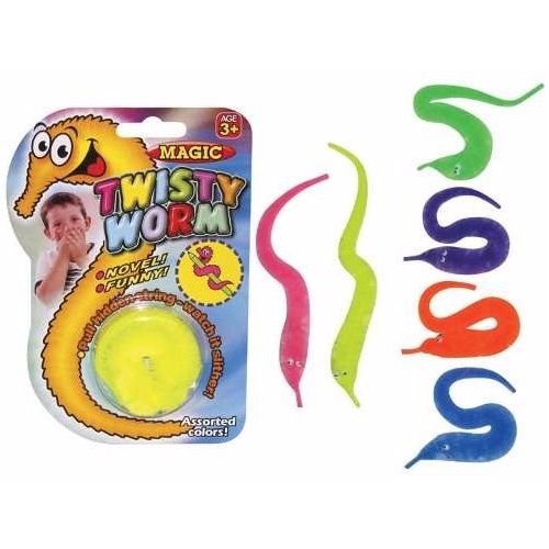 Minhoca Maluca - Magic Twisty Worm 2 Unidades