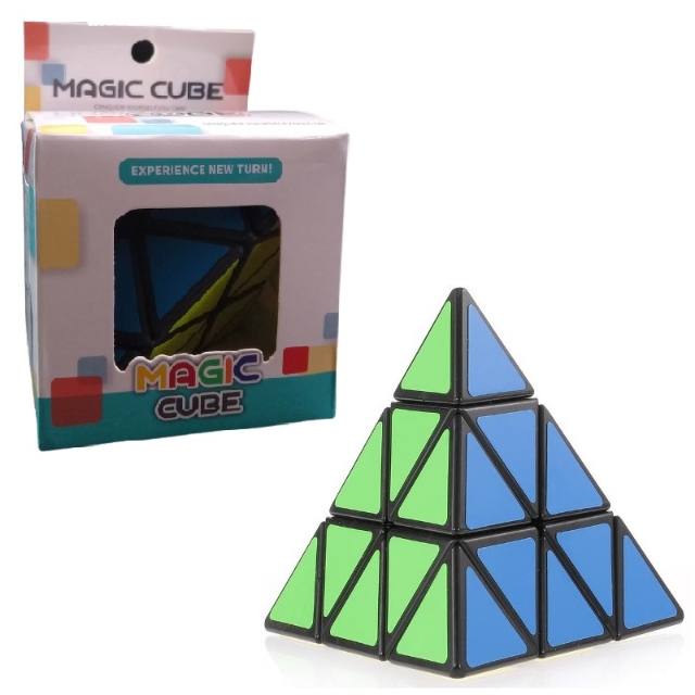 Cubo Mágico Profissional Pirâmide De Brinquedo, Cubo Mágico De