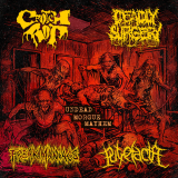 CROTCH ROT/ DEADLY SURGERY / FREAK MANIACS / PUTREFACTA - UNDEAD MORGUE MAYHEM (4 WAY SPLIT CD)