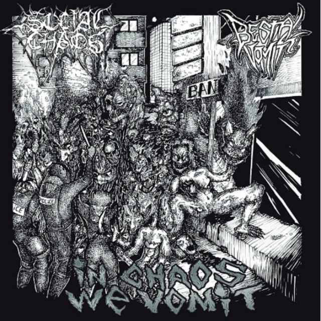 (TMCD167) SOCIAL CHAOS / BESTIAL VOMIT - IN CHAOS WE VOMIT - SPLIT CD?cache=20230924194323