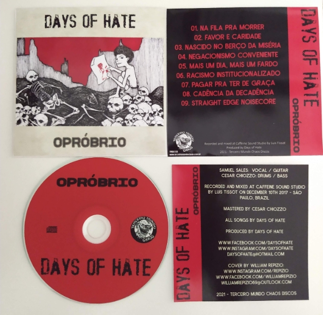 (TMCD138) DAYS OF HATE - OPRÓBRIO