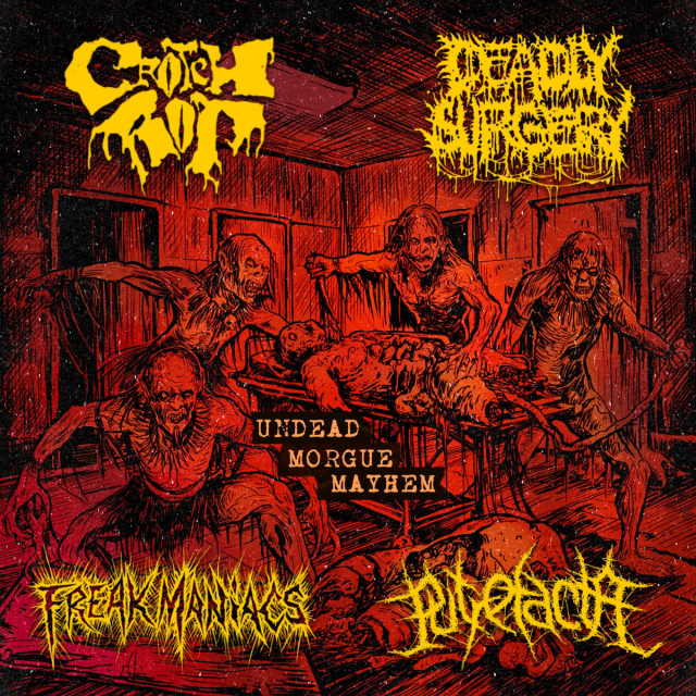 CROTCH ROT/ DEADLY SURGERY / FREAK MANIACS / PUTREFACTA - UNDEAD MORGUE MAYHEM (4 WAY SPLIT CD)?cache=20260915221032