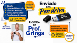 Combo 1 pen drive com 2 cursos de 17h e 10h30min com lista de exercícios e respostas