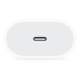 CARREGADOR USB-C APPLE 20W MHJE3ZM/A A2347 - ORIGINAL