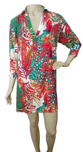 CHEMISE - TAM=BUSTO=102 - CINTURA=100 - QUADRIL=110 - COMPR=90  (ref. 12982)