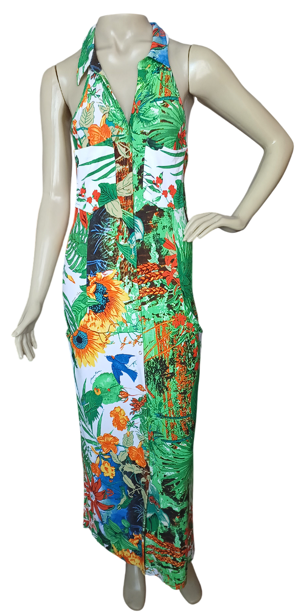 CHEMISE MUNDO MIX - TAM=BUSTO=90 - CINTURA=84 - QUADRIL=94 - COMPR=136 (ref. 13248)