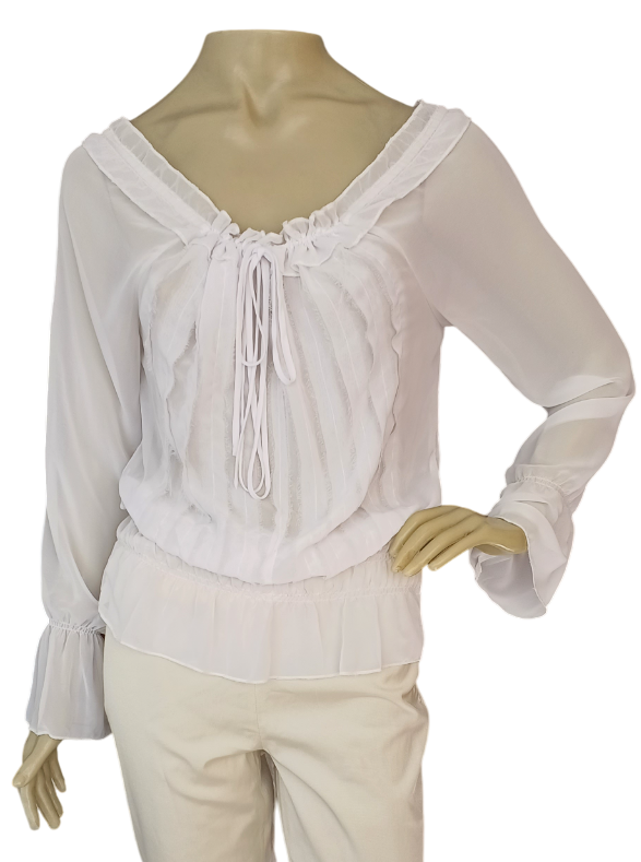 BLUSA TESSUTI - TAM=40 - BUSTO=98 - CINTURA=80 - COMPR=66  (ref. 13451)