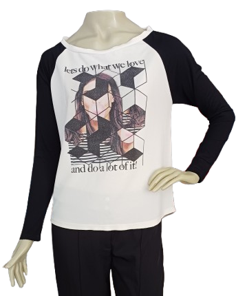 CAMISETA ANIMALE - TAM=P - BUSTO=104 - CINTURA=102 - COMPR=60 (ref. 13496)