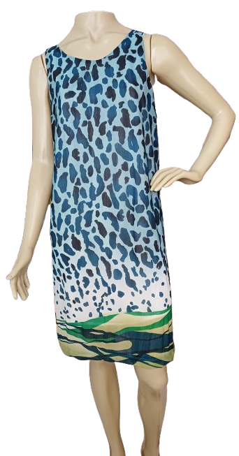 VESTIDO GALPO - TAM=M - BUSTO=100 - CINTURA=102 - QUADRIL=104 - COMPR=96  (ref. 13659)