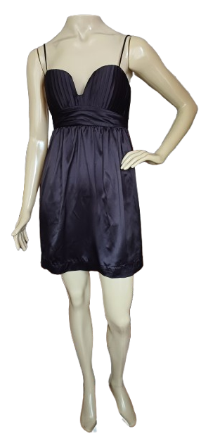 VESTIDO BCBGENERATION - TAM=4 - BUSTO=84 - CINTURA=86 - QUADRIL=160 - COMPR=84 (ref. 14031)