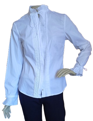 CAMISA ANNE FONTAINE - TAM=40 - BUSTO=98 - CINTURA=86 - COMPR=60  (ref. 14049)