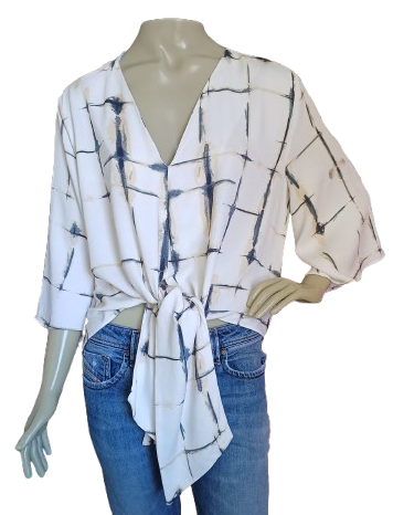 BLUSA MARFINNO - TAM=M - BUSTO=114 - CINTURA=134 - COMPR=66  (ref. 14133)