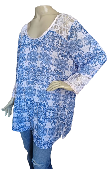 BLUS�O PANDORA - TAM=P - BUSTO=118 - CINTURA=122 - COMPR=84  (ref. 14135)