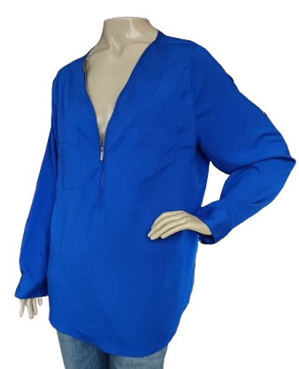 BLUS�O CALVIN KLEIN - TAM=XL - BUSTO=120 - CINTURA=122 - COMPR=72   (ref. 14138)