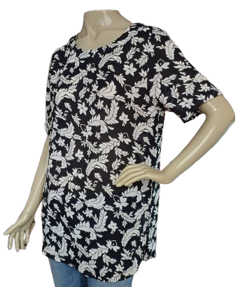 BLUSA QUO VADIS - TAM=P - BUSTO=108 - CINTURA=110 - COMPR=74   (ref. 14139)