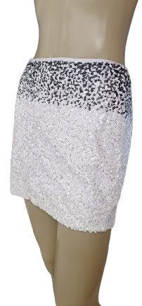 MINI-SAIA PAET� ZARA - TAM=CINTURA=82 - QUADRIL=96 - COMPR=36  (ref. 14256)