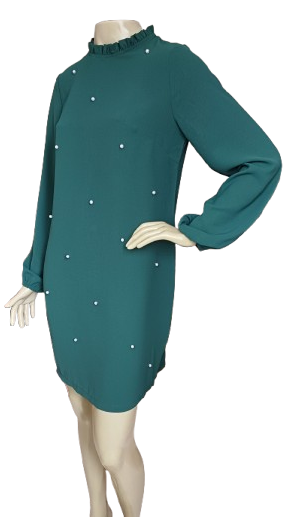 VESTIDO SHEIN - TAM=S - BUSTO=100 - CINTURA=98 - QUADRIL=108 - COMPR=86  (ref. 14257)